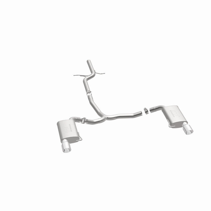 Magnaflow 2015 Audi Allroad 2.0L Touring Dual Spilt Rear Exit 2.5in 4in Tip SS C/B Perf Exhaust Magnaflow