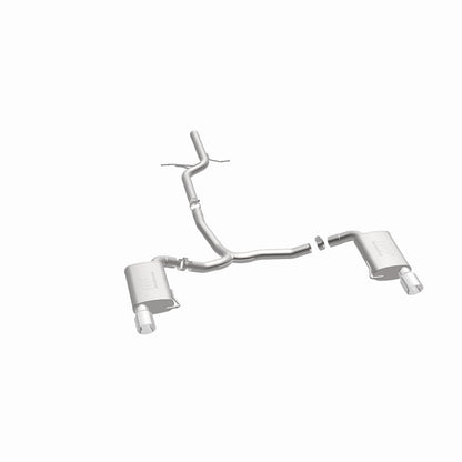 Magnaflow 2015 Audi Allroad 2.0L Touring Dual Spilt Rear Exit 2.5in 4in Tip SS C/B Perf Exhaust Magnaflow