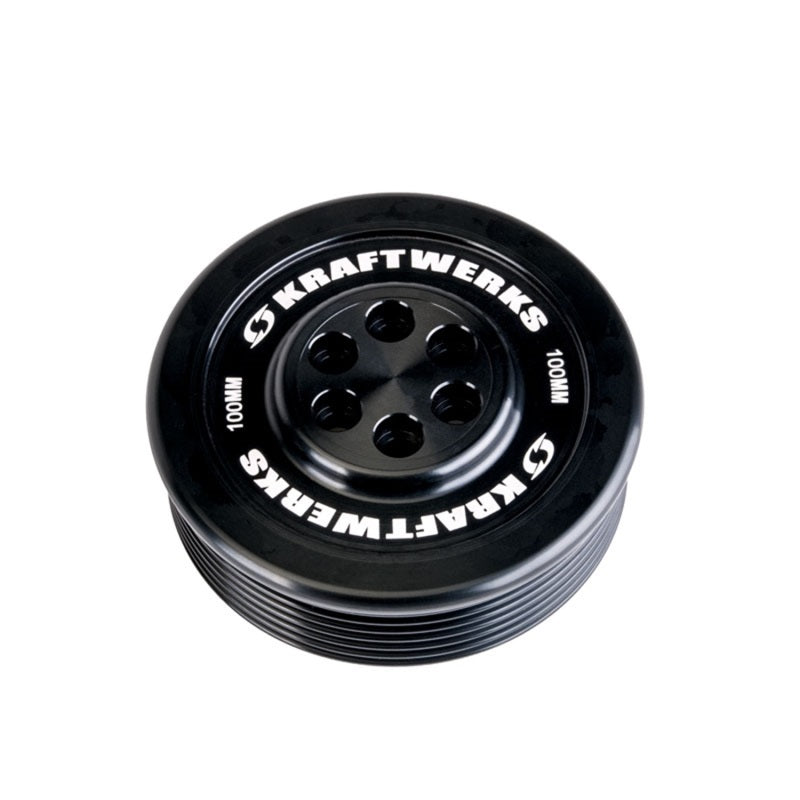 KraftWerks Supercharger Pulley - 100mm 7 Rib - eliteracefab.com