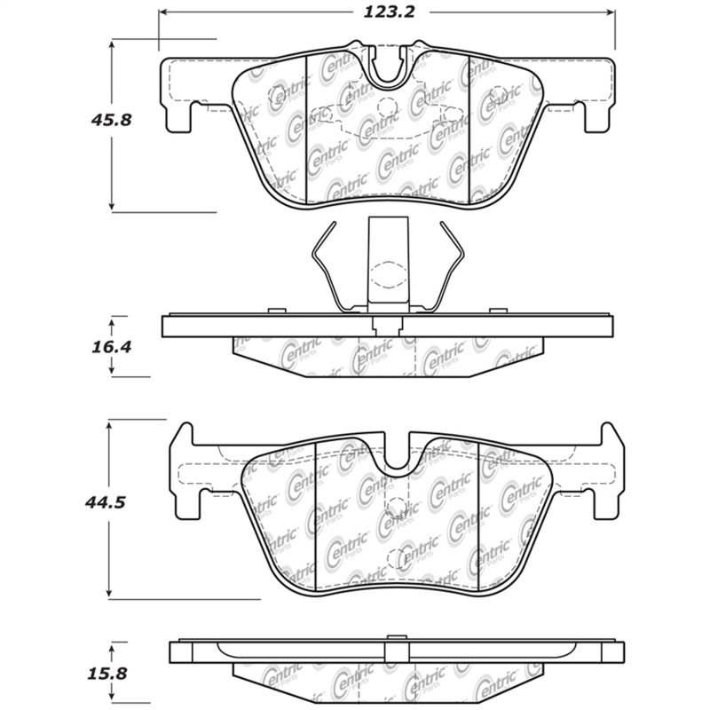 StopTech Street Touring Brake Pads - eliteracefab.com