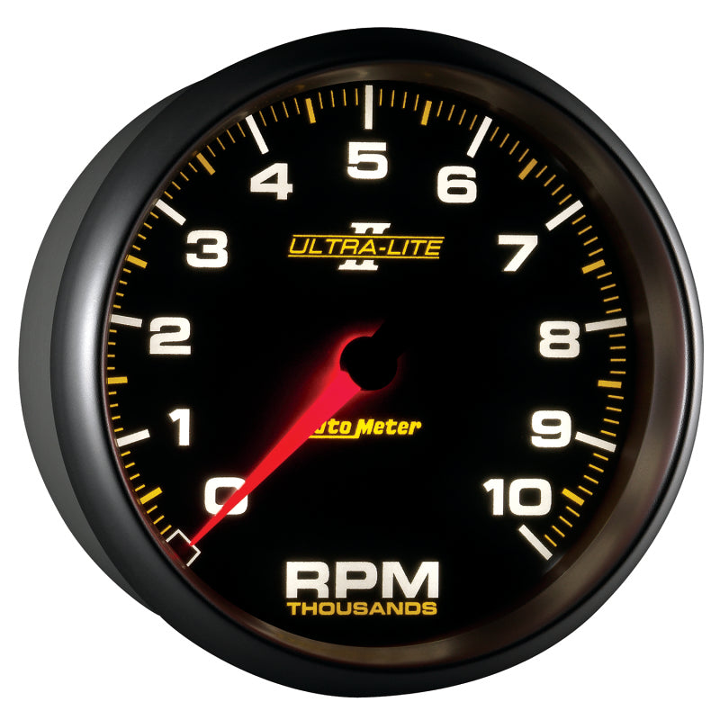 Autometer Ultra-Lite II 5 Inch 10000 RPM In-Dash Tachometer 4998