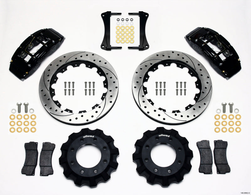 Wilwood TC6R Front Kit 16.00in Drilled 1999-2014 GM Truck/SUV 1500 - eliteracefab.com