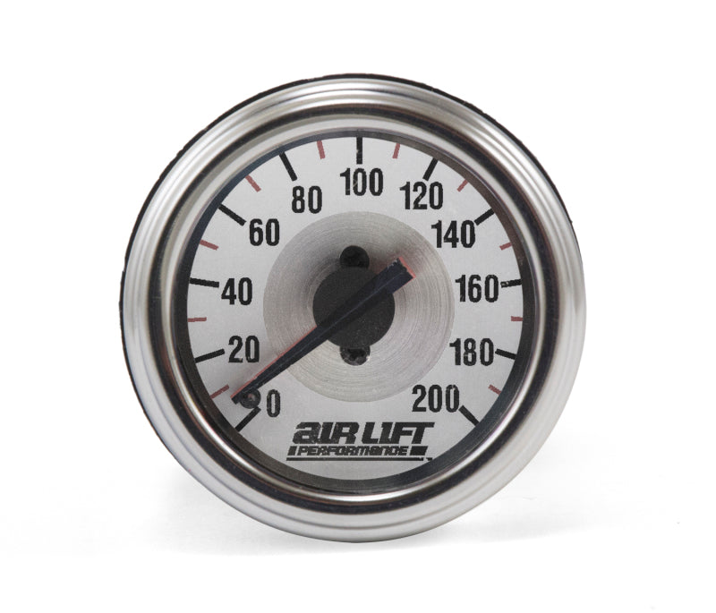 Air Lift Dual Needle Gauge-200 PSI - eliteracefab.com