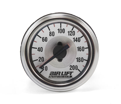 Air Lift Dual Needle Gauge-200 PSI - eliteracefab.com