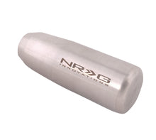 Load image into Gallery viewer, NRG Universal Short Shifter Knob - 3.5in. Length / Heavy Weight .85Lbs. - Silver - SK-450SL