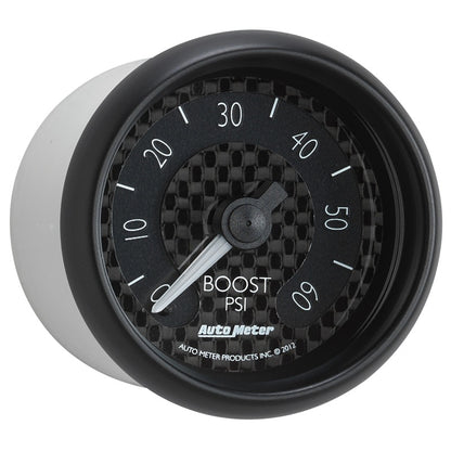 Autometer GT Series 52mm Mechanical 0-60 psi Boost Gauge 8005