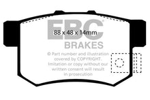 Load image into Gallery viewer, EBC 01-03 Acura CL 3.2 Ultimax2 Rear Brake Pads - eliteracefab.com