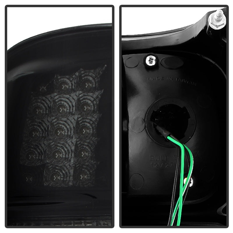 Xtune Mc Yukon/Yukon Denali 07-14 LED Tail Lights Black Smoked ALT-JH-CSUB07-LED-G2-BSM - eliteracefab.com