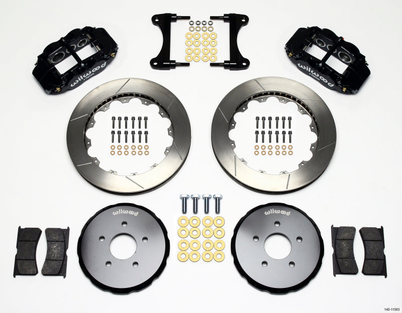 Wilwood Narrow Superlite 6R Front Hat Kit 13.06in Nissan 370Z/Fiti G37 Wilwood