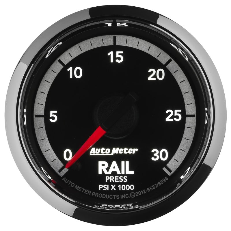 Autometer Factory Match Dodge 6.7L 4th Gen Fuel Rail Pressure Gauge 2-1/16in FSE - eliteracefab.com