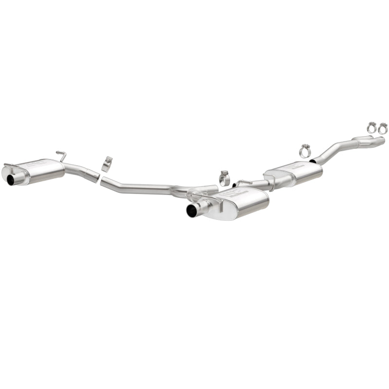 MagnaFlow Cat-Back SS Dual Split Rear Exit 2015 Dodge Charger/Chrysler 300C 3.6L V6 (Uses OEM Tips) Magnaflow