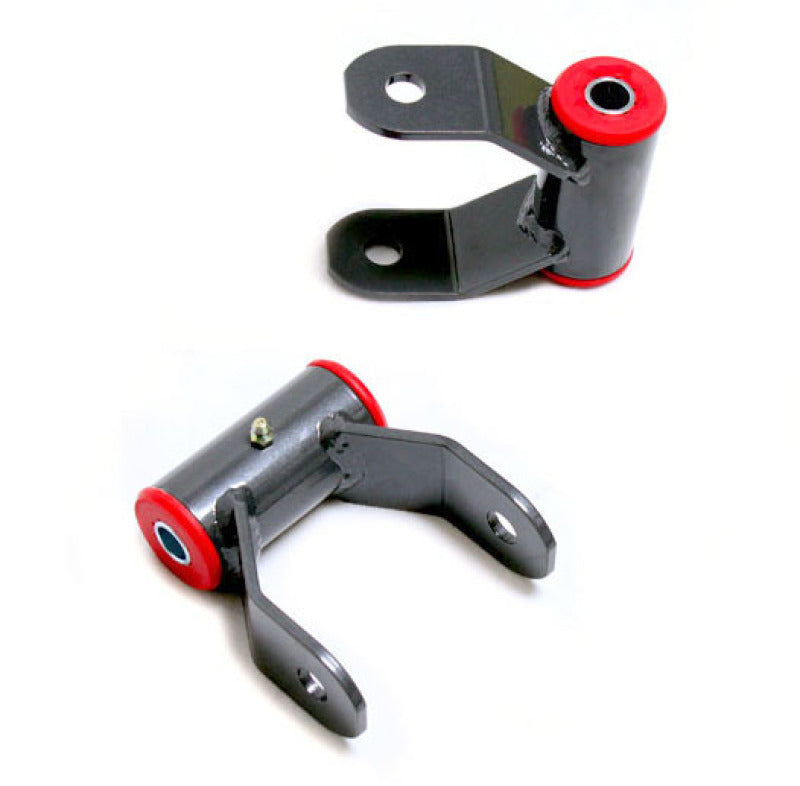 MaxTrac 15-18 Ford F-150 2WD/4WD 1in Rear Lift Shackles Maxtrac