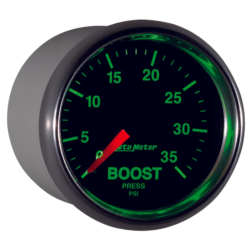 AutoMeter GS 2 1/16 inch 35PSI Mechanical Boost Gauge 3804
