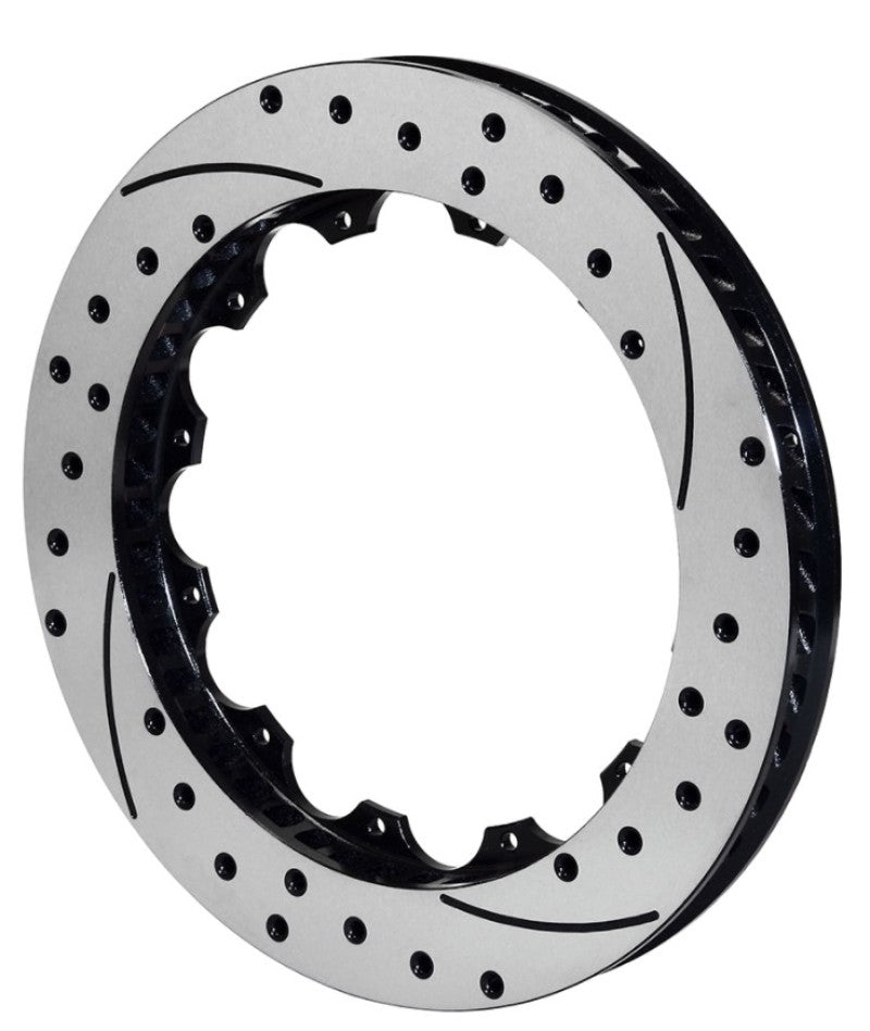 Wilwood Rotor GT Curved Vane Rotor Spec-37 Iron 72 CV 12 x 8.75 Left Hand Side Wilwood