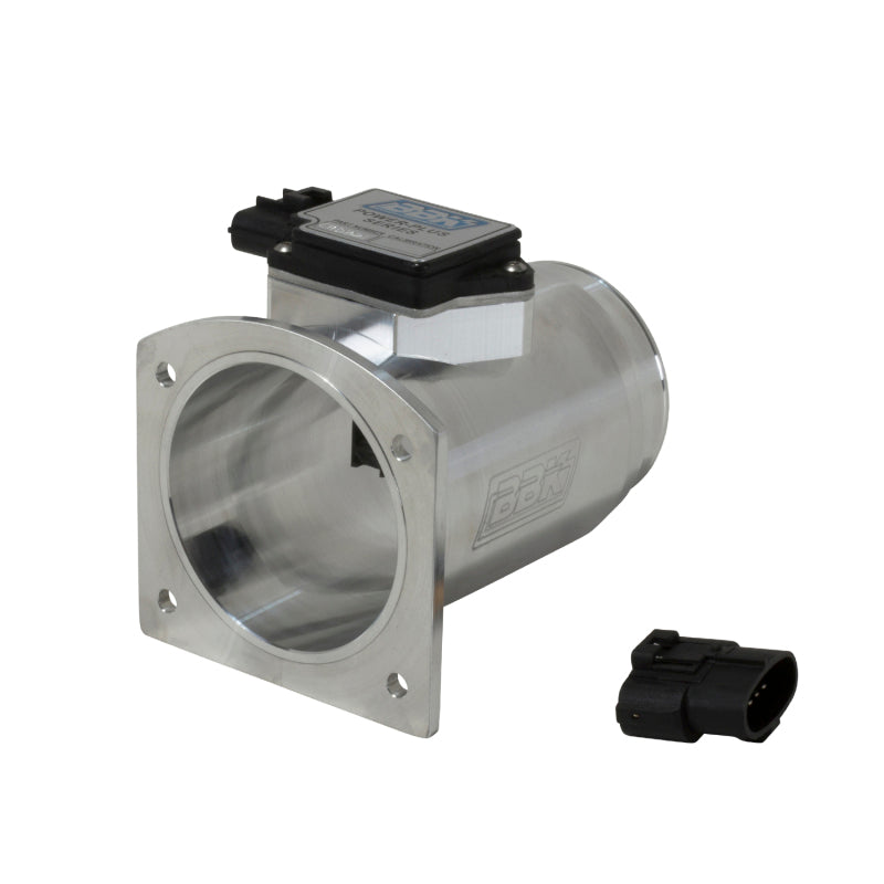 BBK 94-95 Mustang 5.0 Mass Air Meter 76mm 19 lb Inj. Cold Air Calibration CNC Billet Housing 80075