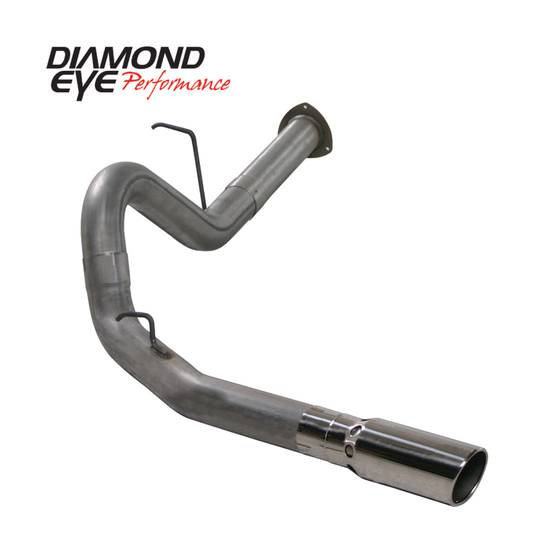 Diamond Eye KIT 4in DPF-BACK SGL SS 07.5-10 CHEVY 6 6L 2500/3500 PCKGD BX46X14X14OD EL-PL Diamond Eye Performance