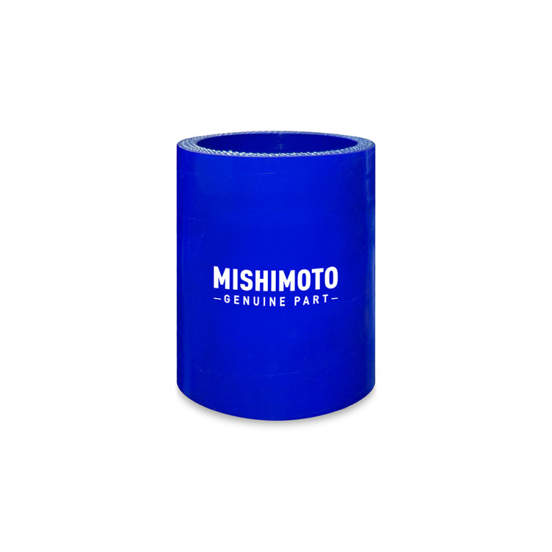 Mishimoto 3.5 Inch Straight Coupler - Blue - eliteracefab.com