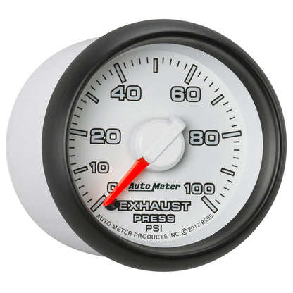 Autometer Factory Match Exhaust Pressure Gauge 2-1/16in 0-100 PSI FSE Dodge 8595