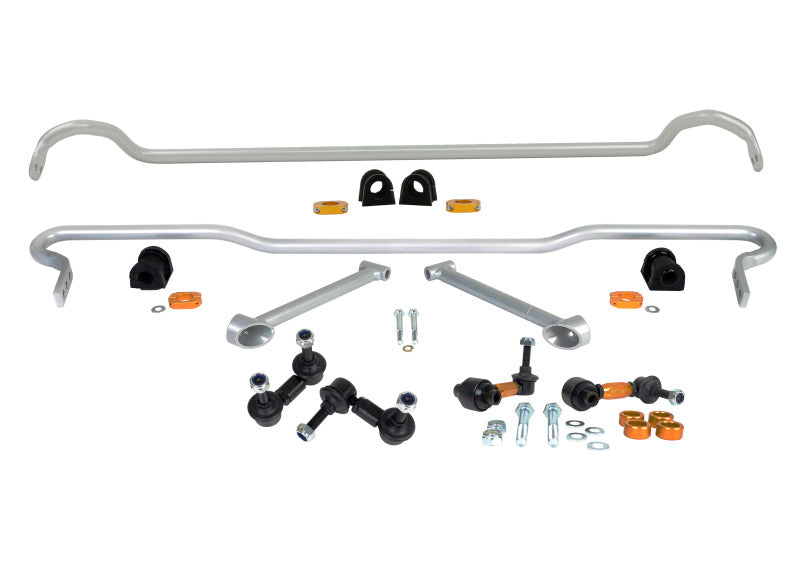 Whiteline 08-10 Subaru WRX Front And Rear Sway Bar Kit 22mm - eliteracefab.com