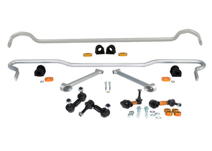 Whiteline 08-10 Subaru WRX Front And Rear Sway Bar Kit 22mm - eliteracefab.com