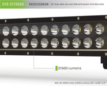 Load image into Gallery viewer, DV8 Offroad BRS Pro Series 50in Light Bar 300W Flood/Spot 3W LED - Black - eliteracefab.com