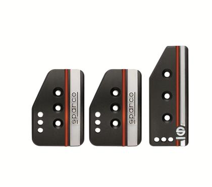 Sparco Pedal Set Settanta Short Black - eliteracefab.com