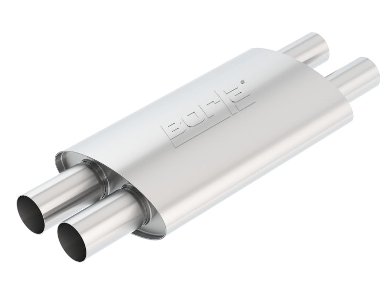 Borla 15-17 Ford Mustang GT 5.0L Touring Muffler (Does Not Fit OEM Exhaust) - eliteracefab.com