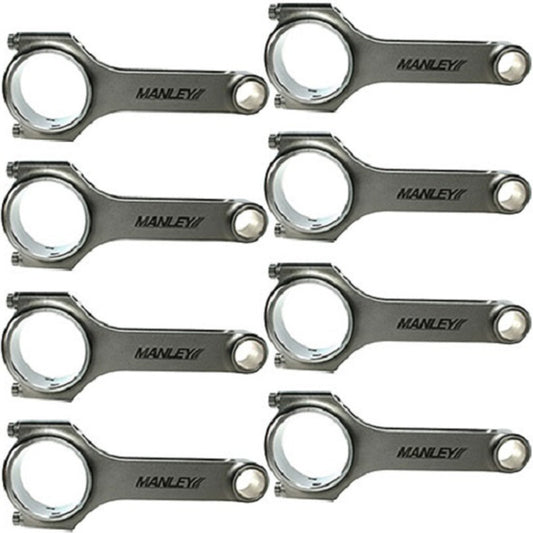 Manley Pro Series Standard Weight I-Beam Connecting Rods for 5.7L/6.1L HEMI 6.240in 0.927in Pin ARP 625+ Set of 8 - 14560R6-8