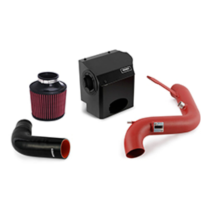 Mishimoto 14-15 Ford Fiesta ST 1.6L Performance Air Intake Kit - Wrinkle Red - eliteracefab.com