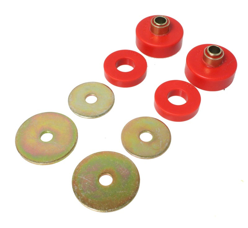 Energy Suspension All Non-Spec Vehicle 2WD Red Universal Mounts/Isolator Kit - eliteracefab.com