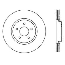 Load image into Gallery viewer, STOPTECH INFINITI G37 / NISSAN 370Z SPORTSTOP SLOTTED &amp; DRILLED FRONT LEFT ROTOR, 127.42100L - eliteracefab.com