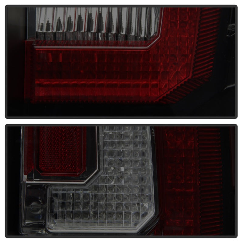 Spyder Chevy Suburban 07-14 V2 - LED Tail Lights - Black Smoke ALT-YD-CSUB07V2-LED-BSM - eliteracefab.com