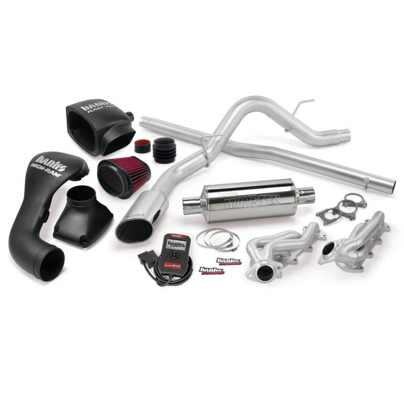 Banks Power 06-08 Ford 5.4L F-150 CCMB PowerPack System Single Exhaust
