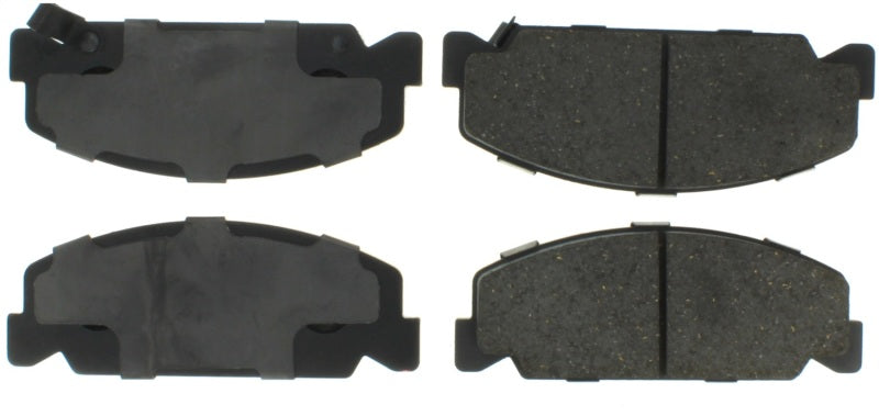 StopTech Performance 93-00 Honda Civic DX w/ Rr Drum Brakes Front Brake Pads - eliteracefab.com