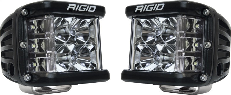 Rigid Industries D-SS - Flood - Set of 2 - Black Housing - eliteracefab.com