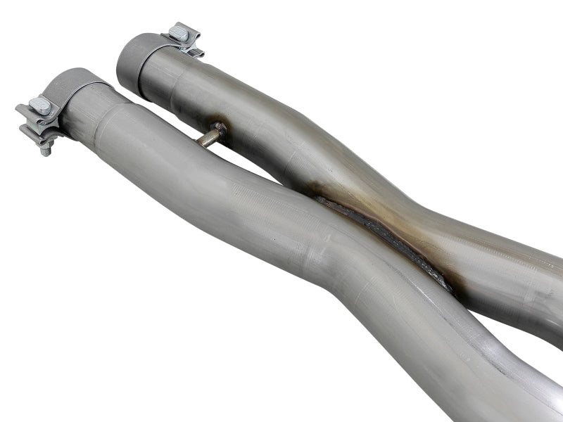 aFe MACH Force-Xp 2-1/2in 304 SS Cat-Back Exhaust 15-19 Dodge Challenger V6-3.6L - Raw Tip aFe
