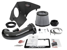 Load image into Gallery viewer, aFe Track Series Carbon Fiber Pro Dry S AIS - 16-19 Chevrolet Camaro SS V8-6.2L - eliteracefab.com