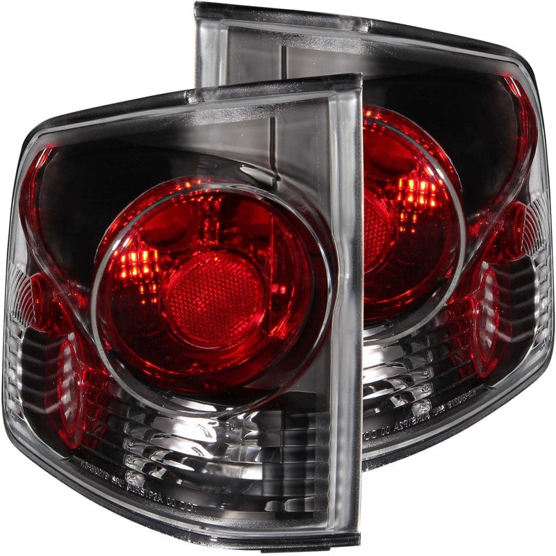 ANZO USA Chevrolet S-10 / GMC Sonoma - Taillights Dark Smoke 3d Style; 1995-2005 - eliteracefab.com