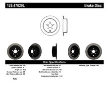 Load image into Gallery viewer, STOPTECH 08-10 WRX DRILLED LEFT REAR ROTOR, 128.47029L - eliteracefab.com