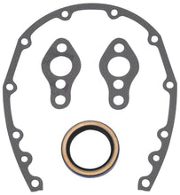 Load image into Gallery viewer, Edelbrock SBC Timing Cover Gasket And Oil Seal Kit