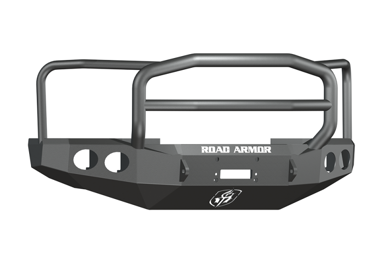 Road Armor 08-10 Ford F-250 Stealth Front Winch Bumper w/Lonestar Guard - Tex Blk Road Armor