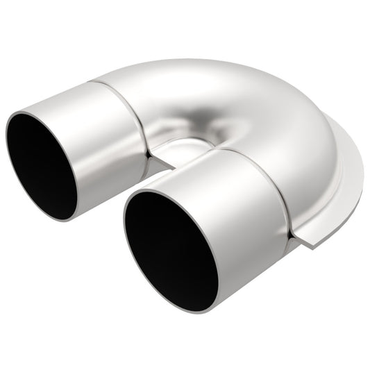 MagnaFlow Smooth Trans U 2.50inch SS 180 deg. Magnaflow
