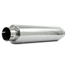 Load image into Gallery viewer, MBRP Universal Quiet Tone Muffler 4in Inlet/Outlet 24in Body 6in Dia 30in Overall T304 - eliteracefab.com