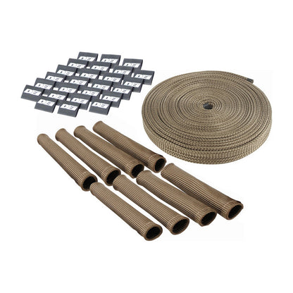 DEI Protect-A-Boot and Wire Kit 8 Cylinder - Titanium DEI