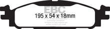 Load image into Gallery viewer, EBC 11+ Ford Explorer 2.0 Turbo 2WD Ultimax2 Front Brake Pads - eliteracefab.com