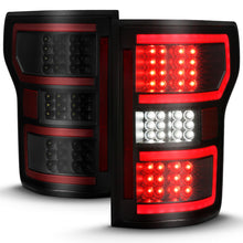 Load image into Gallery viewer, ANZO 18-19 Ford F-150 LED Taillight Black Housing Clear Lens Red Light Bar W/Sequential - eliteracefab.com