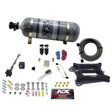 Load image into Gallery viewer, Nitrous Express 4150 Hitman Plus 4-BBL Nitrous Kit (50-200HP) w/Composite Bottle