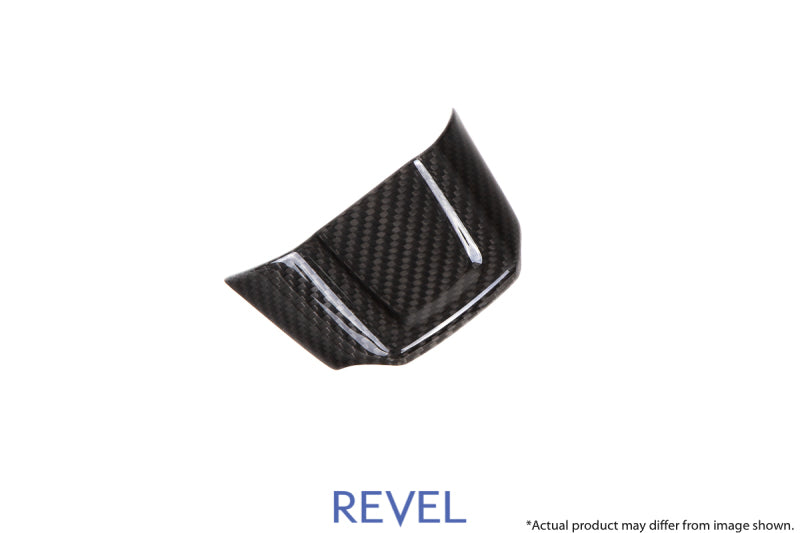 Revel GT Dry Carbon Steering Wheel Insert Lower Cover 15-18 Subaru WRX/STI - 1 Piece - eliteracefab.com