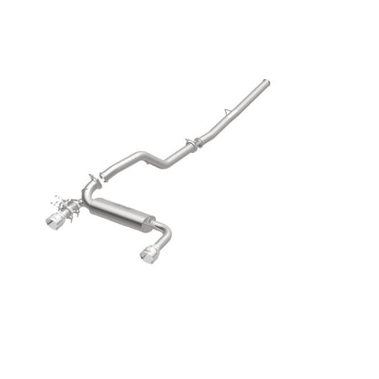 MagnaFlow Cat-Back 2016 Ford Focus RS 3in SS Dual Outlet 4.5in Polished Tips Magnaflow