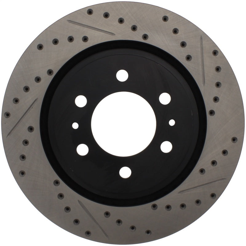 StopTech Slotted & Drilled Sport Brake Rotor - eliteracefab.com